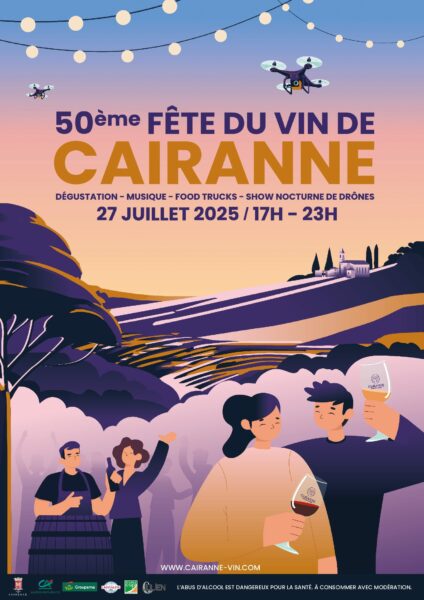 Affiche A3 FDV Cairanne